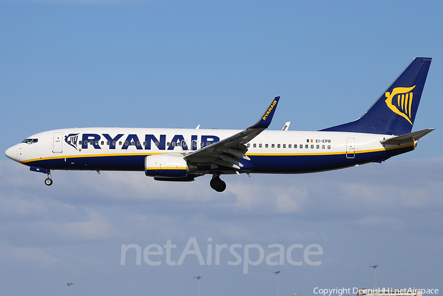Ryanair Boeing 737-8AS (EI-EPB) | Photo 367359