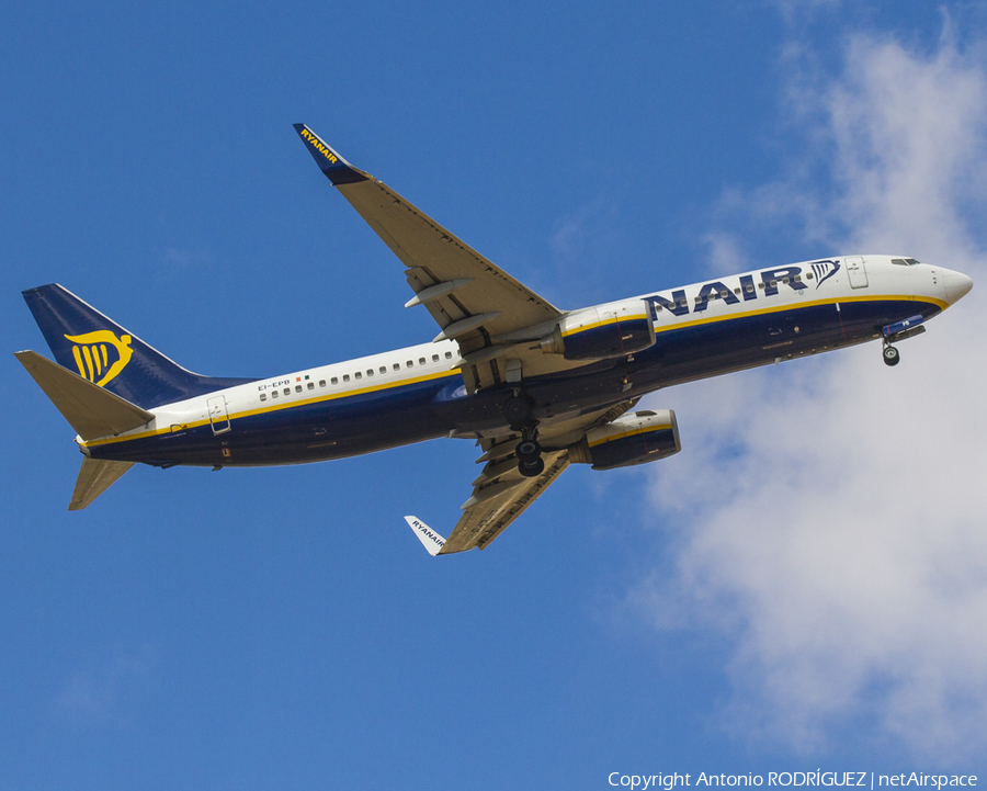 Ryanair Boeing 737-8AS (EI-EPB) | Photo 129931