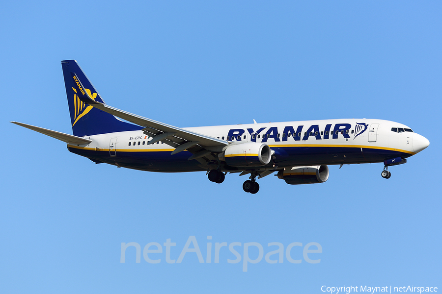 Ryanair Boeing 737-8AS (EI-EPC) | Photo 182005