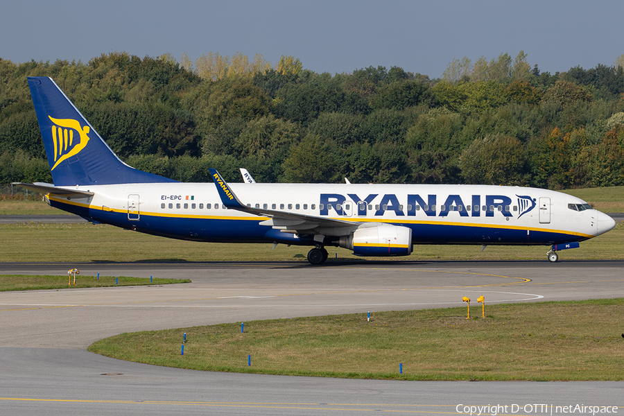 Ryanair Boeing 737-8AS (EI-EPC) | Photo 266095