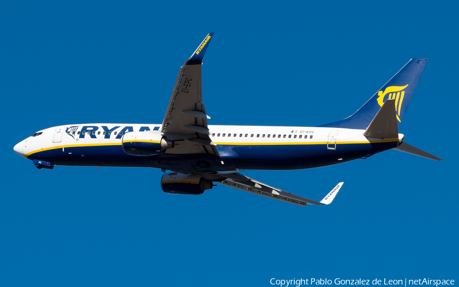 Ryanair Boeing 737-8AS (EI-EPC) | Photo 336249