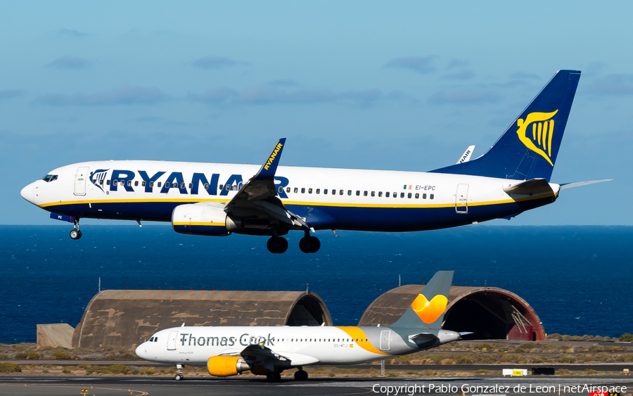Ryanair Boeing 737-8AS (EI-EPC) | Photo 336250