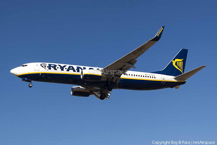 Ryanair Boeing 737-8AS (EI-EPC) | Photo 116930