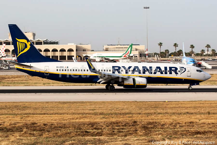 Ryanair Boeing 737-8AS (EI-EPC) | Photo 328513