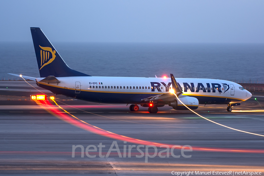 Ryanair Boeing 737-8AS (EI-EPC) | Photo 150359