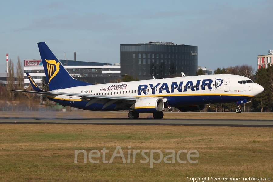Ryanair Boeing 737-8AS (EI-EPD) | Photo 302604