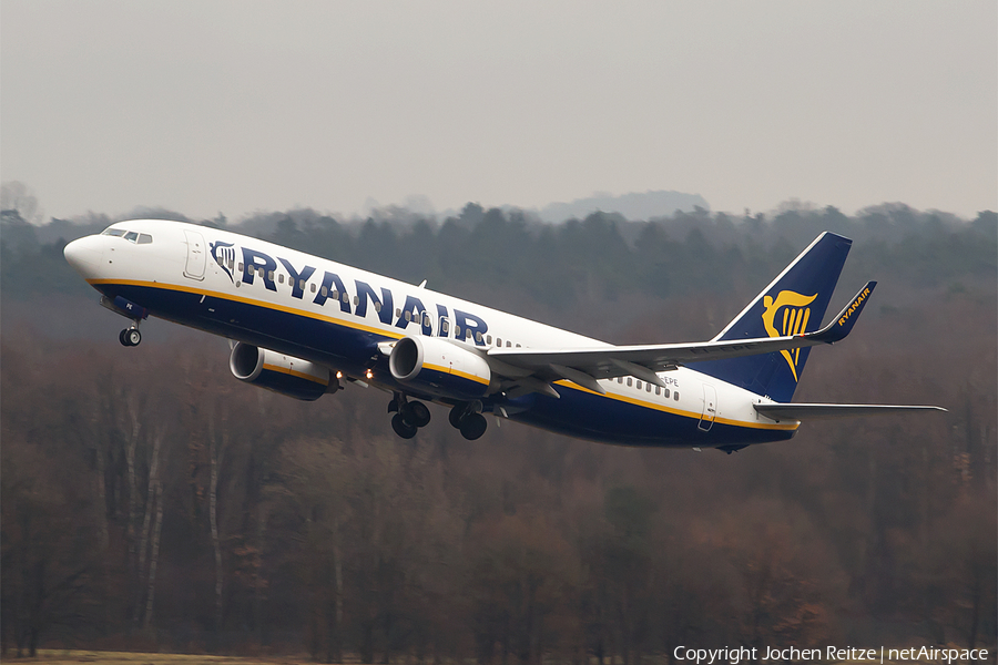 Ryanair Boeing 737-8AS (EI-EPE) | Photo 101066