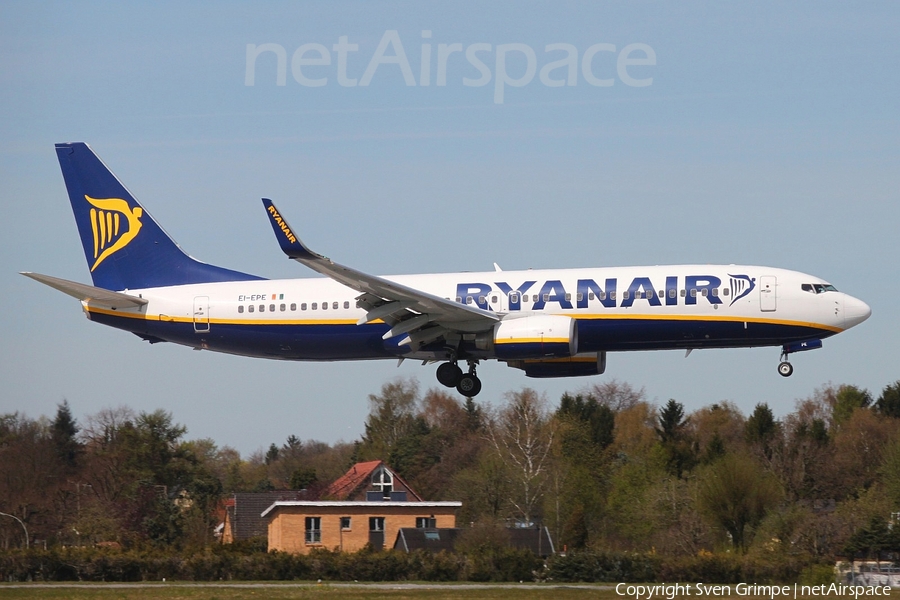 Ryanair Boeing 737-8AS (EI-EPE) | Photo 74302