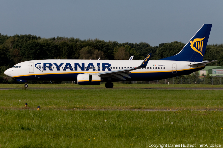 Ryanair Boeing 737-8AS (EI-EPF) | Photo 466857