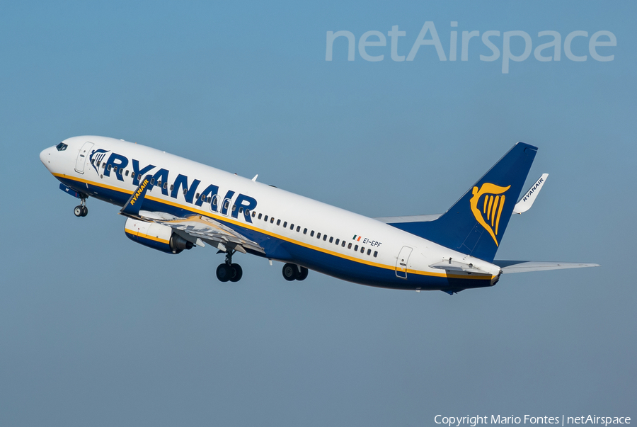Ryanair Boeing 737-8AS (EI-EPF) | Photo 55186