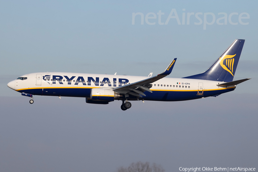 Ryanair Boeing 737-8AS (EI-EPH) | Photo 146132