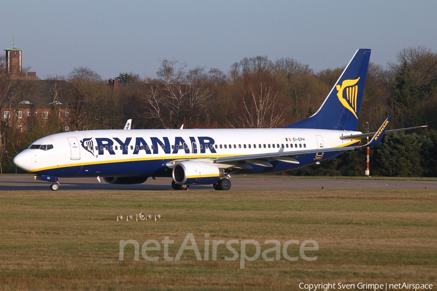Ryanair Boeing 737-8AS (EI-EPH) | Photo 152543