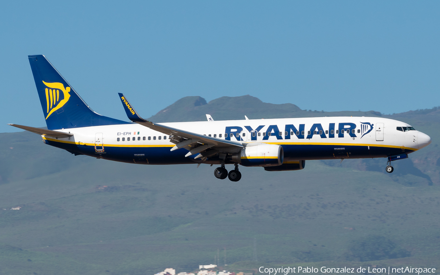 Ryanair Boeing 737-8AS (EI-EPH) | Photo 336252