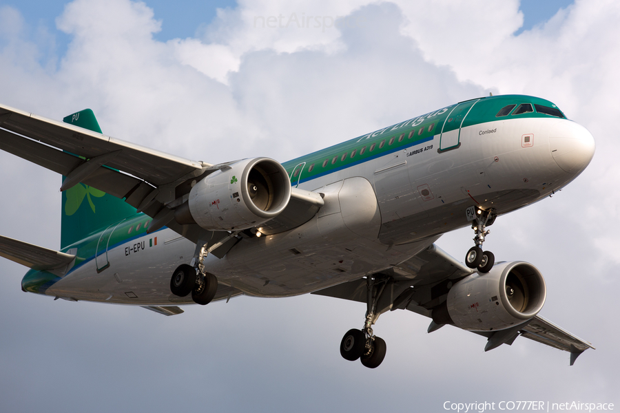 Aer Lingus Airbus A319-111 (EI-EPU) | Photo 52764