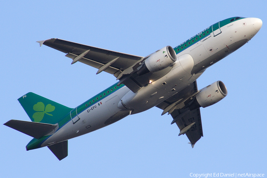 Aer Lingus Airbus A319-111 (EI-EPU) | Photo 92012