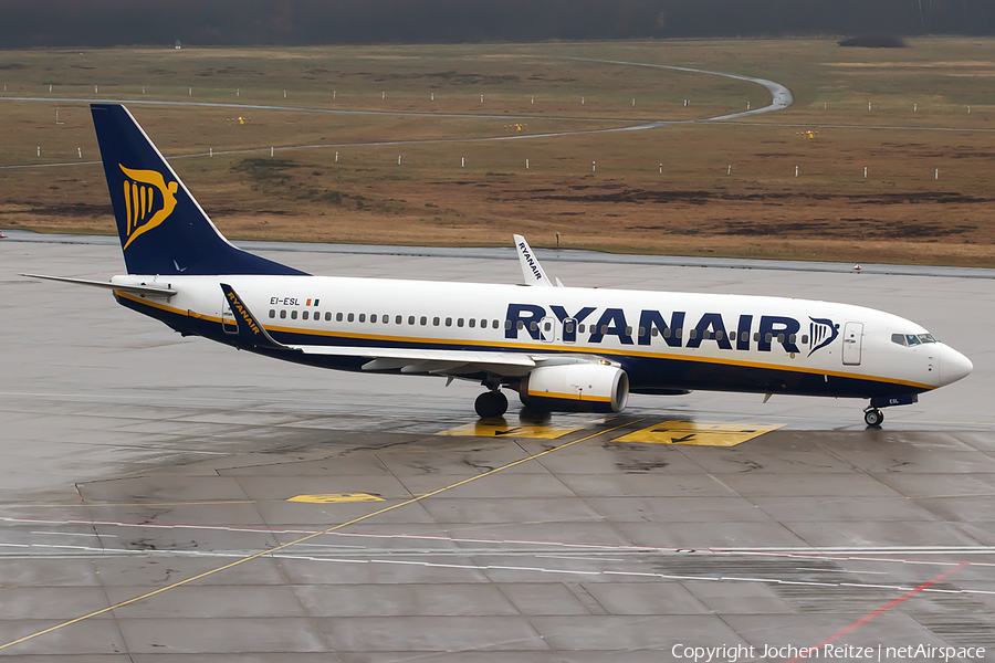 Ryanair Boeing 737-8AS (EI-ESL) | Photo 101051