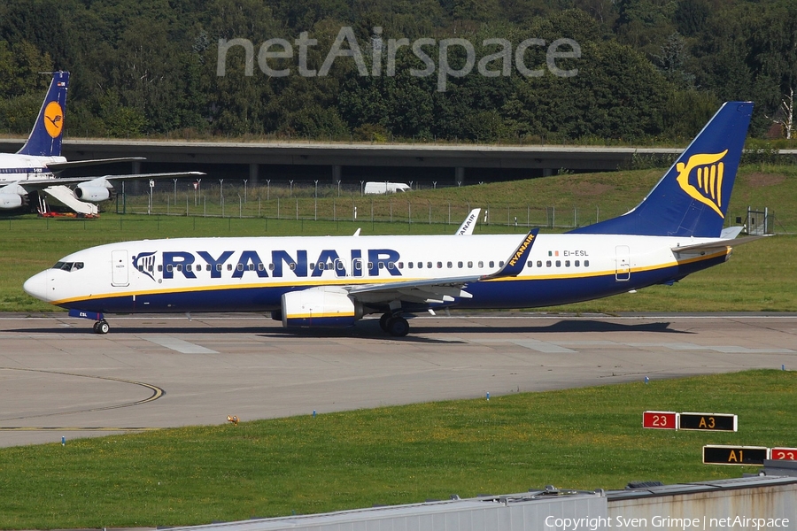 Ryanair Boeing 737-8AS (EI-ESL) | Photo 121084