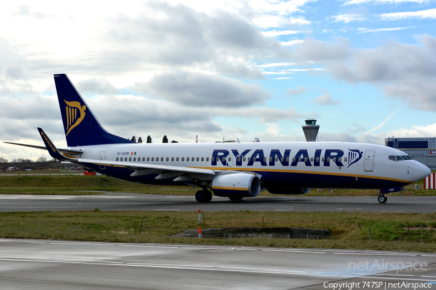 Ryanair Boeing 737-8AS (EI-ESM) | Photo 41295