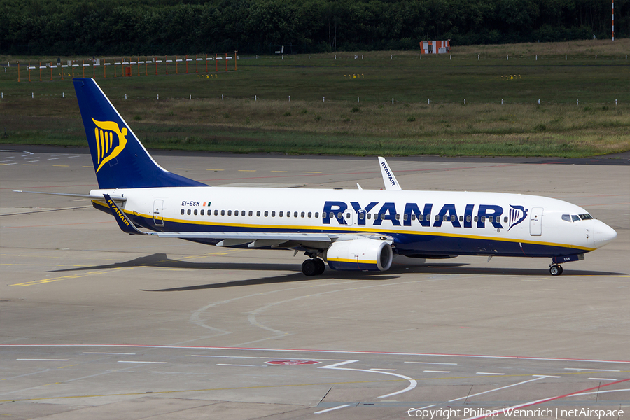 Ryanair Boeing 737-8AS (EI-ESM) | Photo 113566