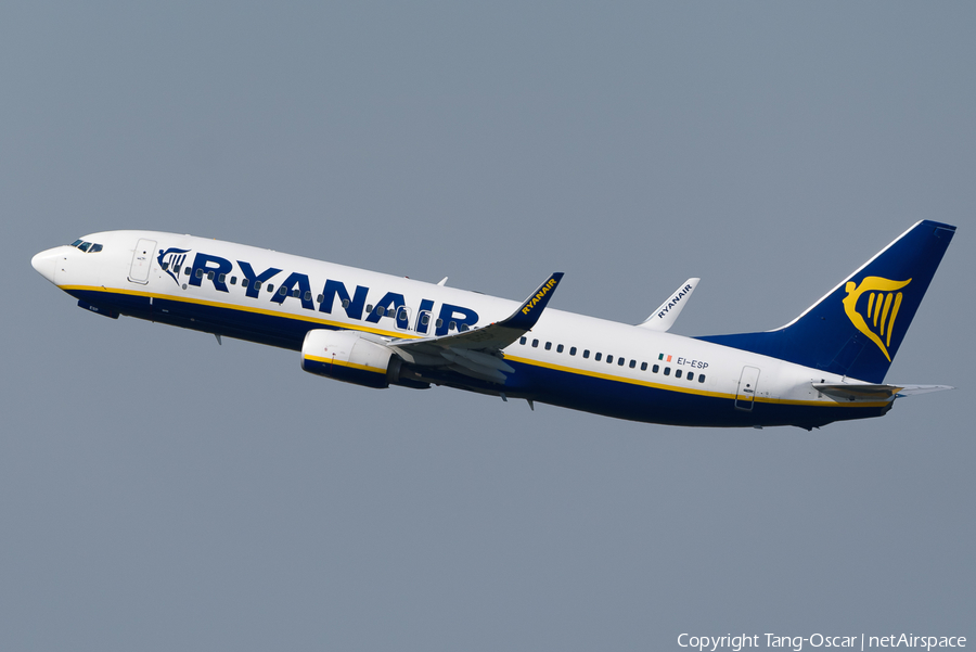 Ryanair Boeing 737-8AS (EI-ESP) | Photo 663024