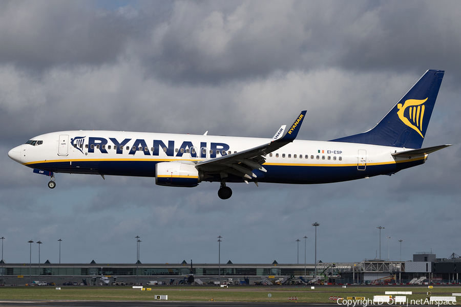 Ryanair Boeing 737-8AS (EI-ESP) | Photo 149741