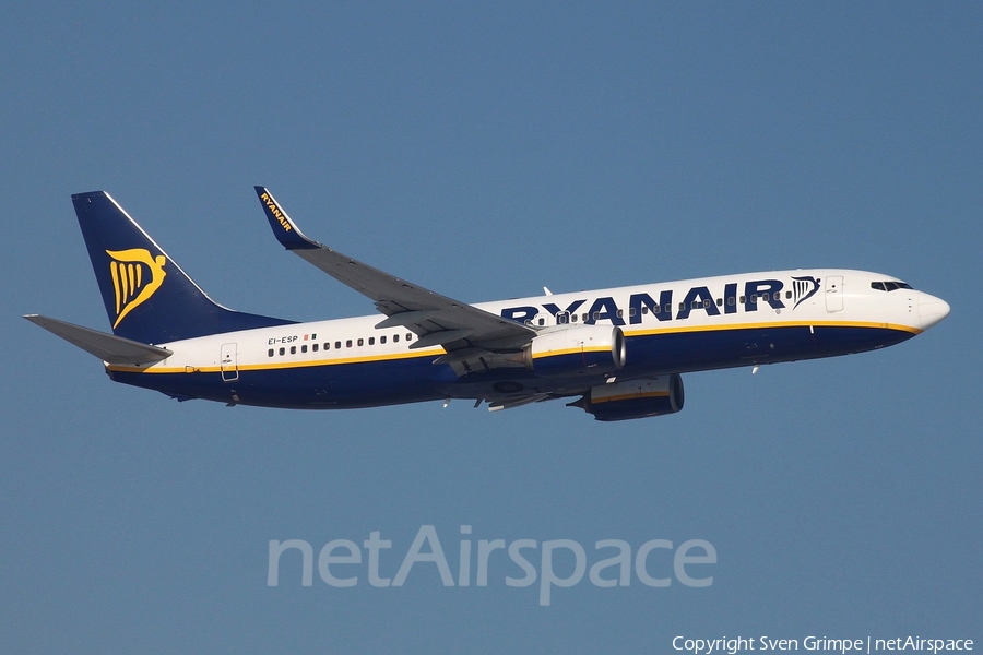 Ryanair Boeing 737-8AS (EI-ESP) | Photo 224906