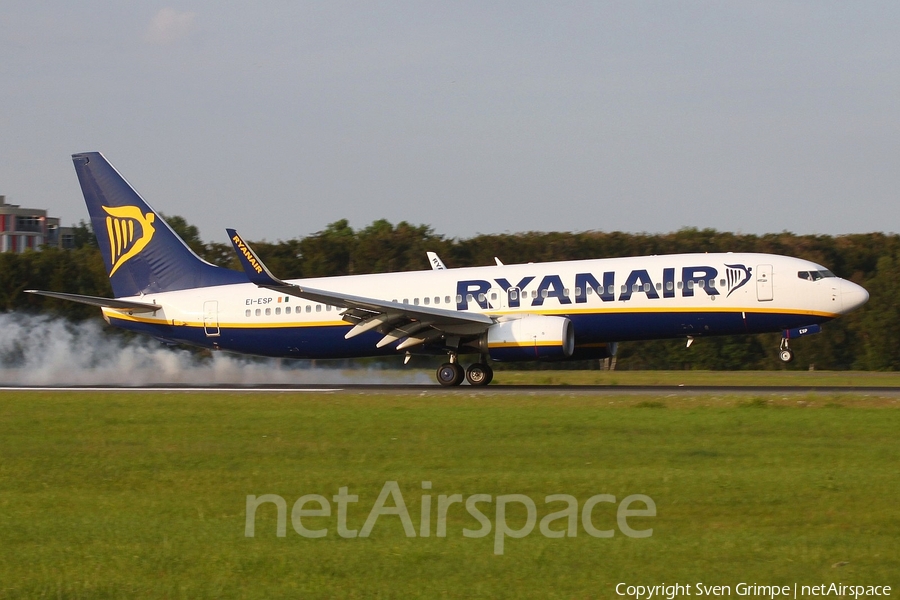 Ryanair Boeing 737-8AS (EI-ESP) | Photo 82412