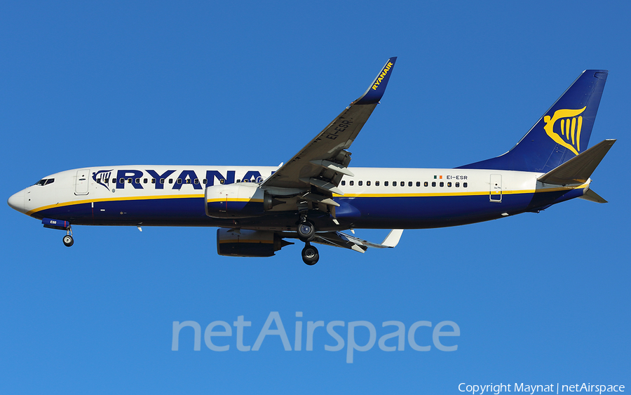 Ryanair Boeing 737-8AS (EI-ESR) | Photo 290513