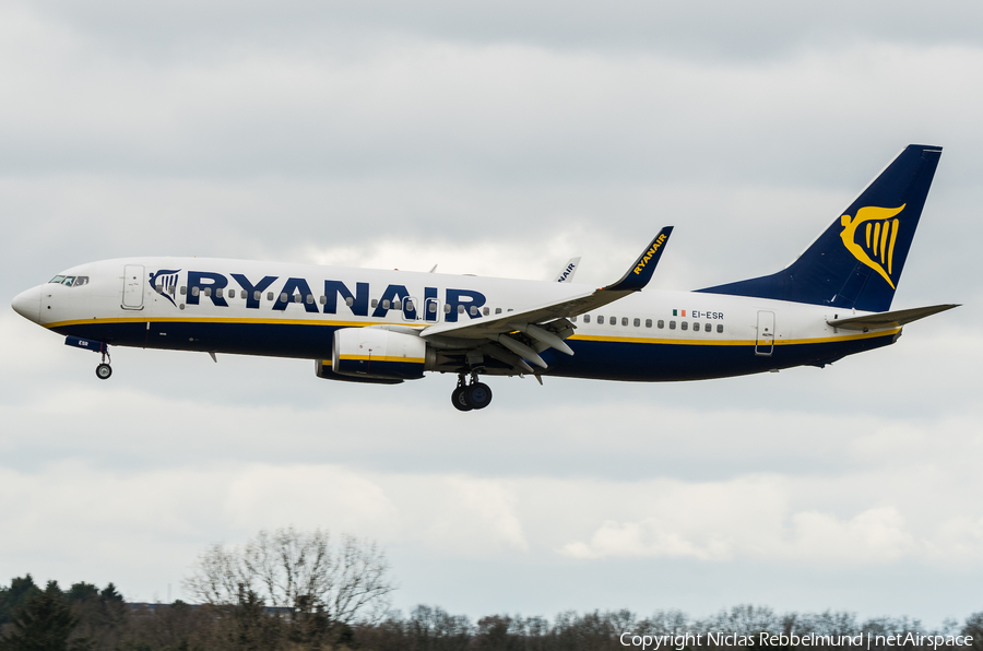 Ryanair Boeing 737-8AS (EI-ESR) | Photo 298625