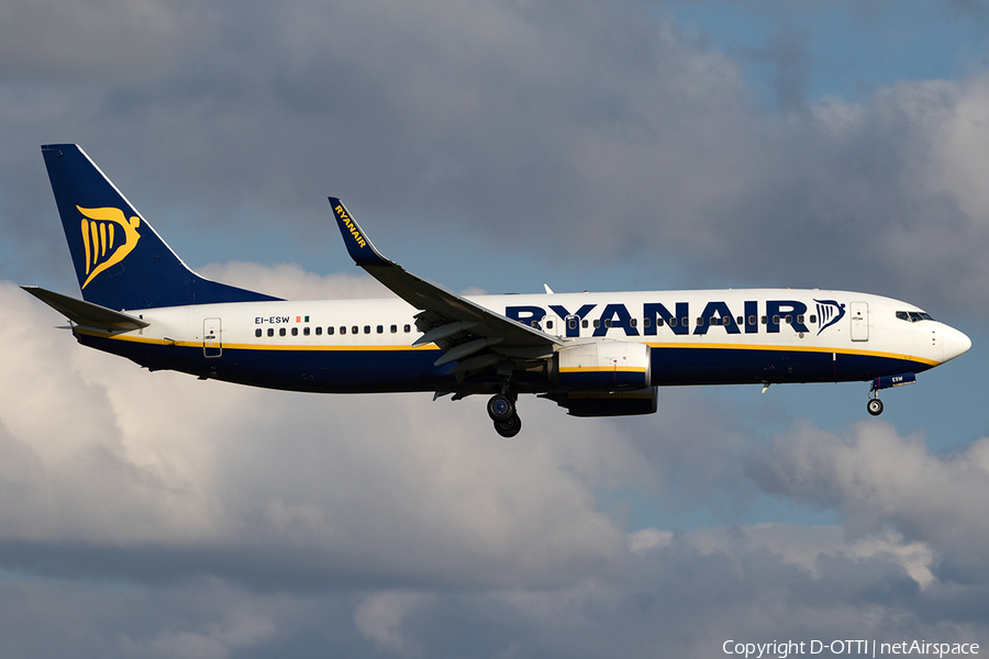 Ryanair Boeing 737-8AS (EI-ESW) | Photo 175804