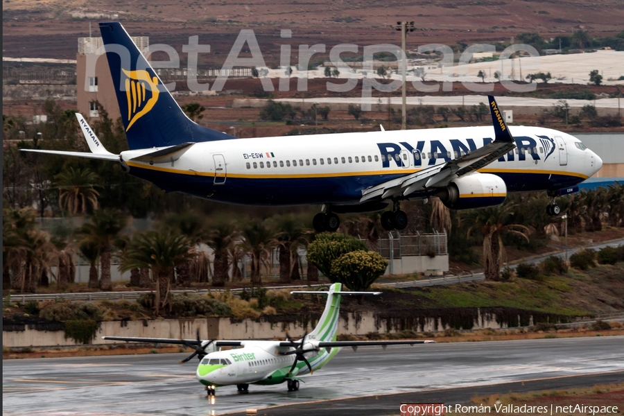 Ryanair Boeing 737-8AS (EI-ESW) | Photo 341671