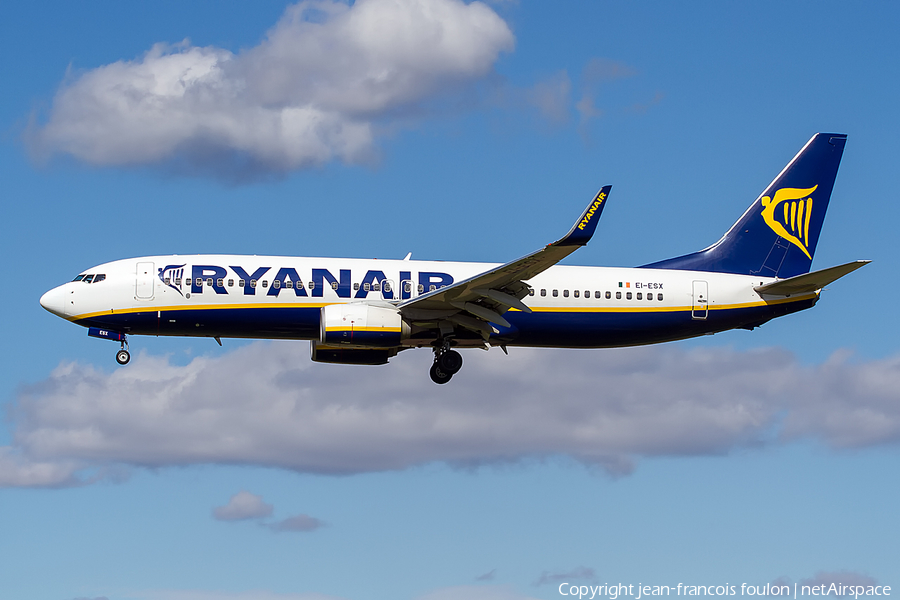 Ryanair Boeing 737-8AS (EI-ESX) | Photo 156201