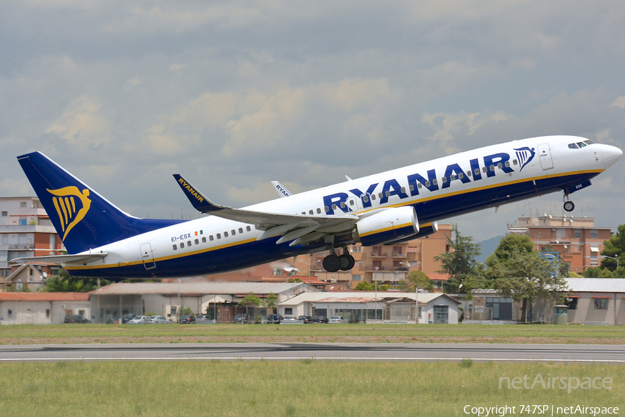 Ryanair Boeing 737-8AS (EI-ESX) | Photo 51435