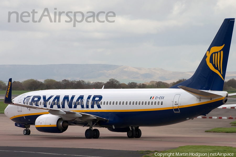 Ryanair Boeing 737-8AS (EI-ESX) | Photo 44524