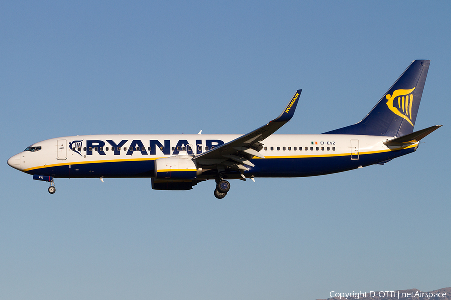 Ryanair Boeing 737-8AS (EI-ESZ) | Photo 523665