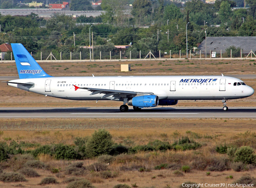 Metrojet (Kolavia) Airbus A321-231 (EI-ETH) | Photo 134993