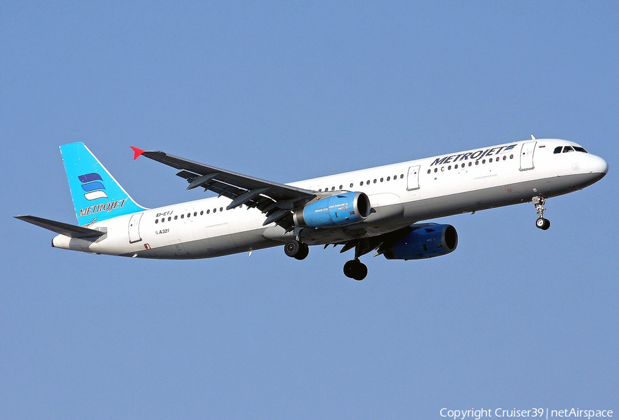 Metrojet (Kolavia) Airbus A321-231 (EI-ETJ) | Photo 134995