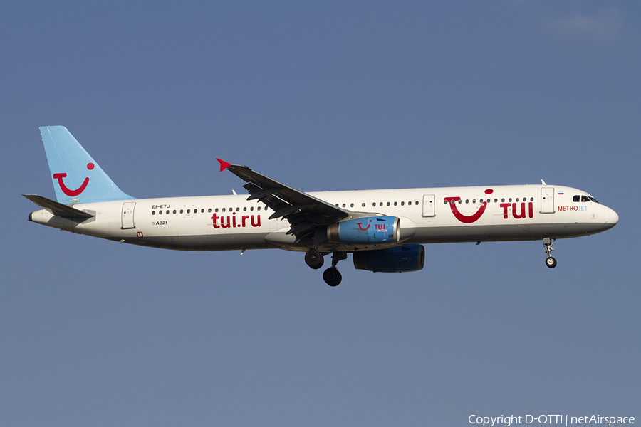 Metrojet (Kolavia) Airbus A321-231 (EI-ETJ) | Photo 391617