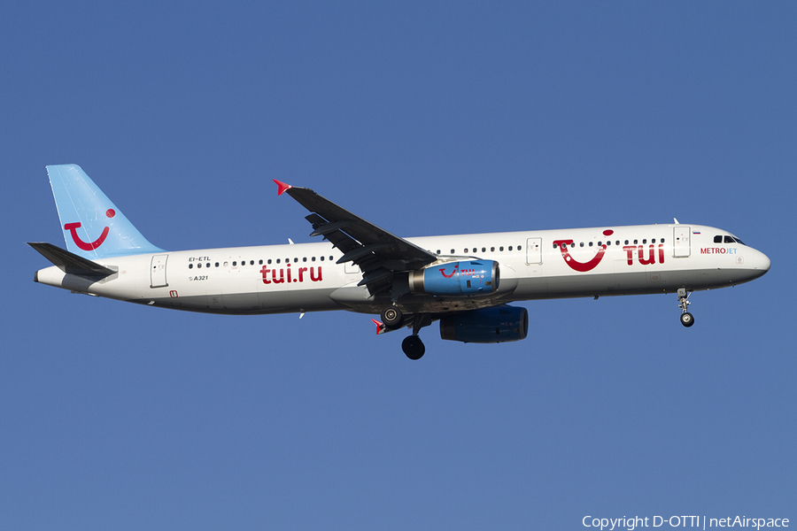 Metrojet (Kolavia) Airbus A321-231 (EI-ETL) | Photo 392580