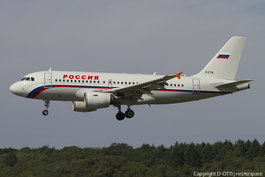 Rossiya - Russian Airlines Airbus A319-111 (EI-ETN) | Photo 387883