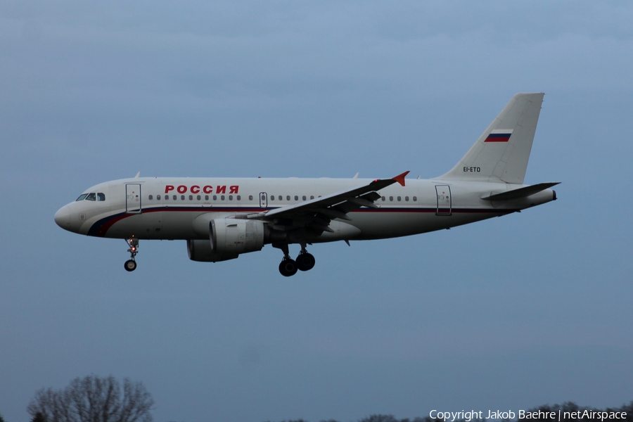 Rossiya - Russian Airlines Airbus A319-111 (EI-ETO) | Photo 139440