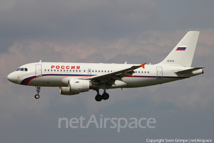 Rossiya - Russian Airlines Airbus A319-111 (EI-ETO) | Photo 54041
