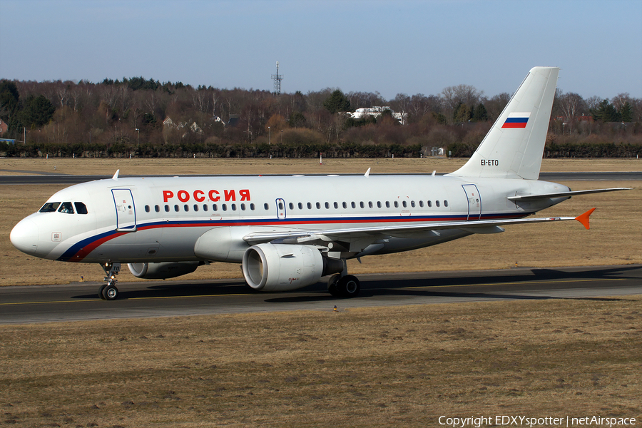 Rossiya - Russian Airlines Airbus A319-111 (EI-ETO) | Photo 278679