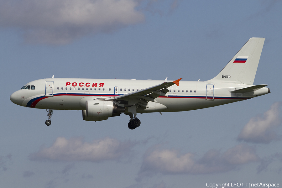 Rossiya - Russian Airlines Airbus A319-111 (EI-ETO) | Photo 387771