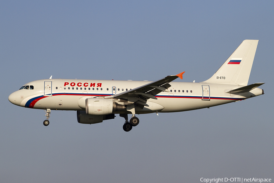 Rossiya - Russian Airlines Airbus A319-111 (EI-ETO) | Photo 396989
