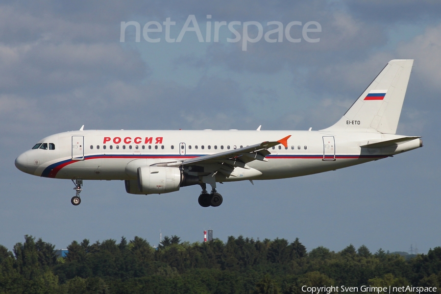 Rossiya - Russian Airlines Airbus A319-111 (EI-ETO) | Photo 434739