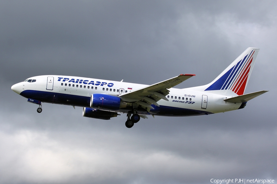 Transaero Airlines Boeing 737-7Q8 (EI-EUW) | Photo 12844