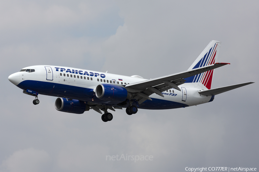 Transaero Airlines Boeing 737-7Q8 (EI-EUW) | Photo 395791