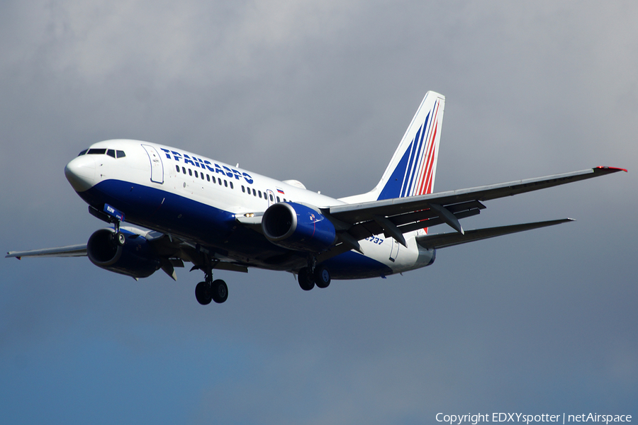 Transaero Airlines Boeing 737-7Q8 (EI-EUW) | Photo 345273