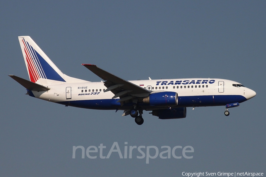 Transaero Airlines Boeing 737-7Q8 (EI-EUZ) | Photo 83024